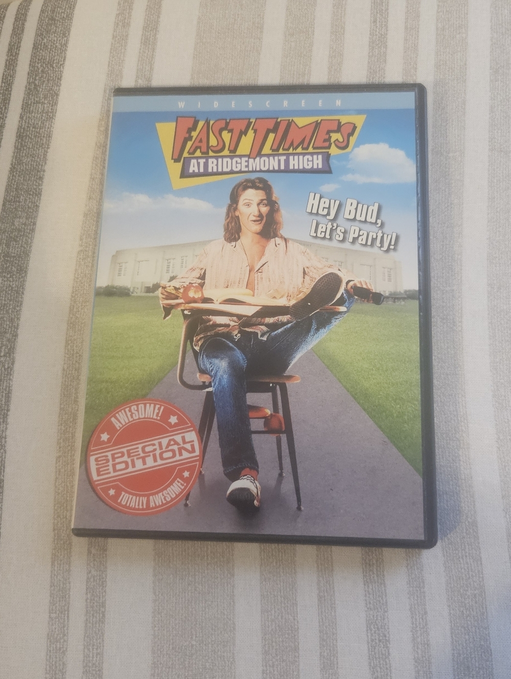 Fast Times at Ridgemont High DVD - Blue/Green Cover